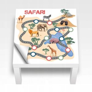 Safari Asztal Matrica 54 X 54 Cm