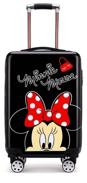 Gyermek utazótáska MINNIE MOUSE fekete 45 l