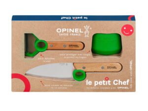 Opinel Le Petit Chef gyermek főzőkészlet zöld - Konyhai kések > Konyhai késkészlet