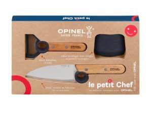 Opinel Le Petit Chef gyermek főzőkészlet kék - Konyhai kések > Konyhai késkészlet