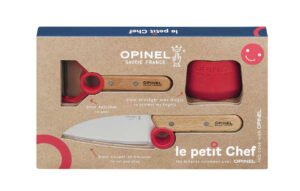 Opinel Le Petit Chef gyermek főzőkészlet piros - Konyhai kések > Konyhai késkészlet