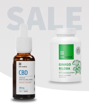 CBD Olaj 500 mg + Ginkgo Biloba