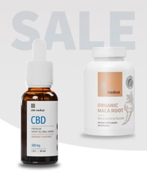 CBD Olaj 500 mg + Maca gyökér