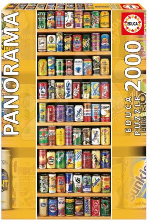 Educa Puzzle Panorama Soft Cans 2000 Db 11053 Színes