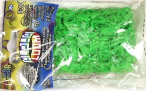 Gumik Alpha Bands Rainbow Loom 500 drb lime zöld 6 évtől