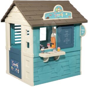 Házikó Cukrászdával Sweety Corner Playhouse Smoby Élelmiszerekkel És Édességekkel 18 Kiegészítő Uv Szűrő 2 Évtől