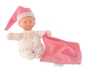 Játékbaba Minirêve Mon Doudou Corolle Small Pink Heart 16 cm 0 hó-tól