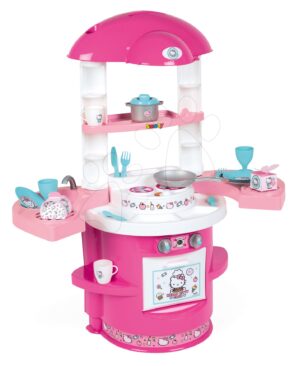 Játékkonyha Legkisebbeknek Hello Kitty Cooky Smoby 17 Kiegészítővel 18 Hó-Tól