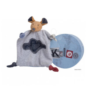 Kaloo plüss egérke Blue Denim-Doudou 960065 kék