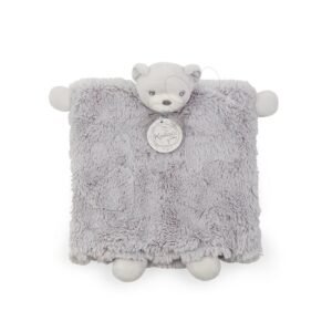 Kaloo plüss kesztyűbáb - mackó Perle Doudou 20 cm 960223 szürke