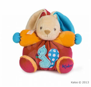 Kaloo plüss nyuszi Colors-Chubby Rabbit Squirrel 963259 piros