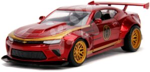 Kisautó Chevy Camaro 2016 Iron Man Marvel Jada fém nyitható ajtókkal hossza 13 cm 1:32