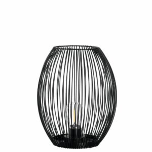 LEONARDO CASOLARE led lámpás 24cm fekete - Leonardo