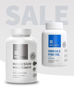 Magnézium biszglicinát  + Omega 3 halolaj