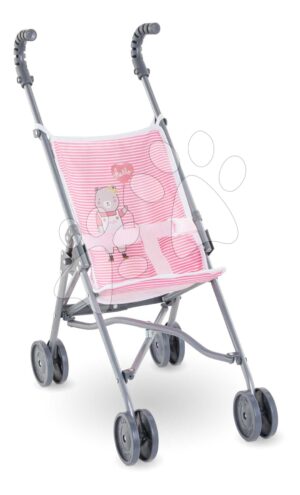 Összecsukható Babakocsi Umbrella Stroller Pink Mon Grand Poupon Corolle 36-52 Cm Játékbabának