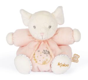 Plüss egérke Chubby Mouse Pink Perle Kaloo rózsaszín 18 cm pihe-puha plüssből 0 hó-tól