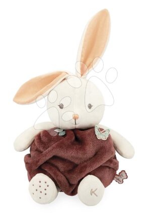 Plüss nyuszi Bubble of Love Rabbit Cinnamon Plume Kaloo barna 30 cm pihe-puha alapanyagból ajándékcsomagolásban 0 hó-tól