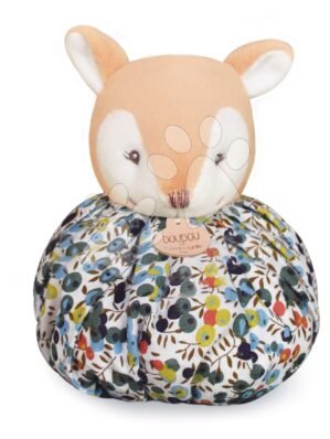 Plüss szarvas dédelgetésre Doudou Boule 3in1 Doudou et Compagnie mintás 25 cm 0 hó-tól