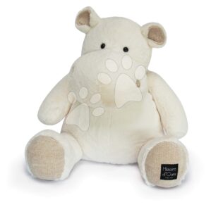 Plüss víziló Hip' Chic Hippo Cocooning Histoire d’ Ours fehér 85 cm 0 hó-tól