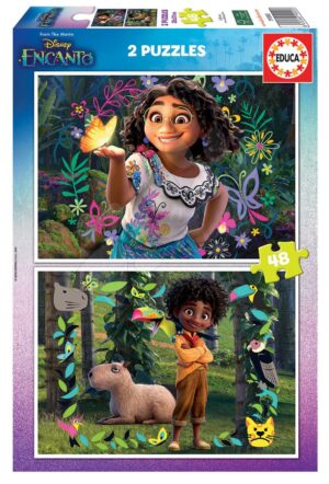 Puzzle Encanto Disney Educa 2x48 darabos 5 évtől