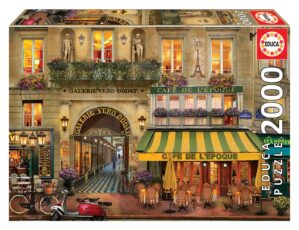 Puzzle Galerie Paris Educa 2000 darabos és Fix ragasztó 11 évtől