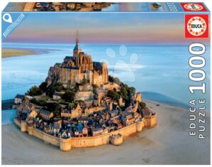 Puzzle Mont-Saint Michel Educa 1000 darabos és Fix ragasztó