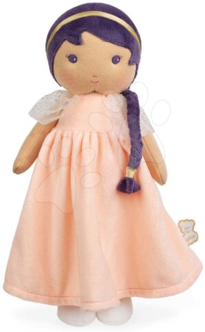 Rongybaba csecsemőknek Tendresse Iris K Doll Kaloo 31 cm puha anyagból hosszú ruhácskában 0 hó-tól