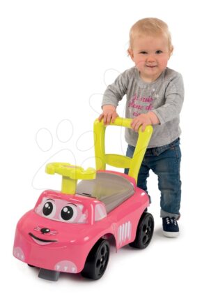 Smoby bébitaxi Auto Fille 2in1 443016 rózsaszín