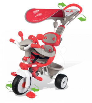 Smoby tricikli Baby Driver Confort 434208 piros