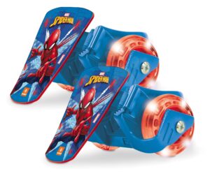 Világító guruló sarok cipőre Spiderman Mondo 608ZZ csapágy PVC kerekek 68 mm átmérő 5 évtől