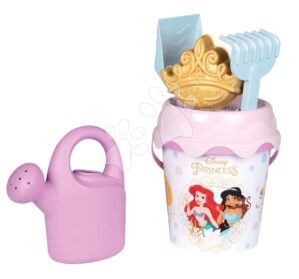 Vödör szett Disney Princess Garnished Bucket Box Smoby locsolókannával 17 cm magas 18 hó-tól