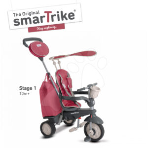 smarTrike tricikli Voyage Touch Steering 1950500 piros-szürke