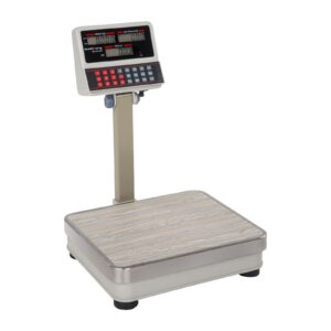 Árszorzós mérleg - 100 kg / 10 g - fehér - LCD | Steinberg Systems