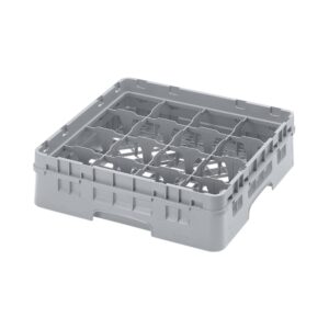 Cambro Camrack Mosogatókosár Poharakhoz - 16 Rekesz - 50 X 50 X 14.3 Cm - Pohármagasság: 9.2 Cm