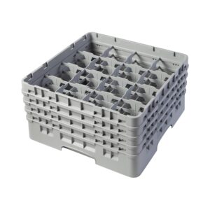 Cambro Camrack Mosogatókosár Poharakhoz - 16 Rekesz - 50 X 50 X 26