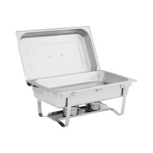 Chafing - GN 1/1 - 9 l - 2 égőpaszta-tartály -500 x 300 x 60 mm - Royal Catering