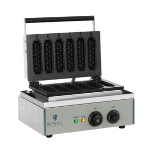 Gofrisütő - 1 X 1500 W - Nyeles Gofri - Corn Dog | Royal Catering