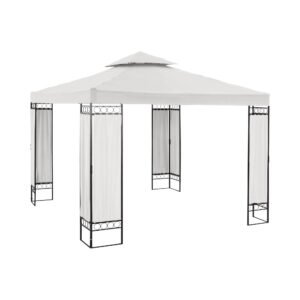 Kerti Pavilon - 3 X 3 M - 160 G / M² - Krém Színű | Uniprodo