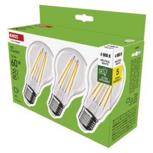 LED izzó Filament A60 A CLASS/ E27 / 3