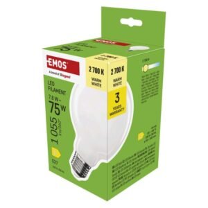 LED izzó Filament G95 / E27 / 7