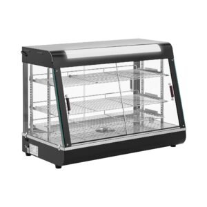 Melegentartó pult - 150 L - 1600 W - 3 tárolóállvány - Royal Catering