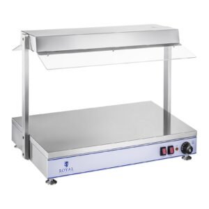 Melegítő tálca - 2 halogén lámpa - 1100 W | Royal Catering