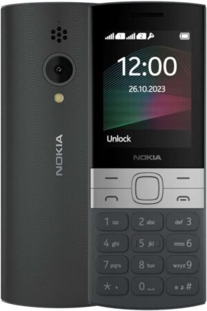 Nokia 150 (2023) Dual SIM Mobiltelefon - Fekete  - AkcióShop