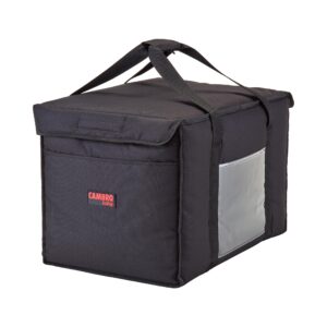 CAMBRO Ételszállító táska – 53.5 x 35.5 x 35.5 cm – Fekete – felül nyitható