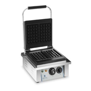 Gofrisütő - belga gofrihoz - 2000 W - téglalap alakú - Royal Catering