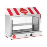 Hot Dog Gőzölő - 300 Virsli - 100 Zsemle - 2400 W | Royal Catering