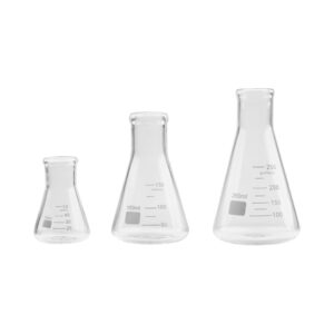 Laborüveg - Erlenmeyer-lombik - 3 darabos készlet | Steinberg Systems