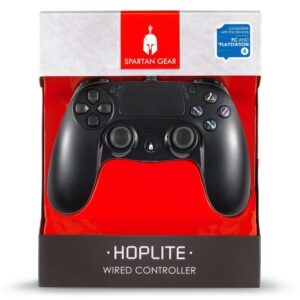 Spartan Gear - Hoplite Wired Controller Black (PS4)