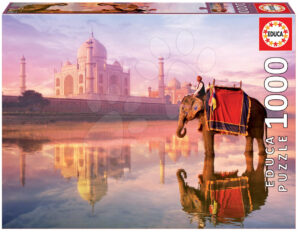 Educa Puzzle Genuine Elephant at Taj Mahal 16756