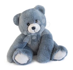 Plüss mackó Ours Oscar Blue Jean Histoire d’ Ours ajándékcsomagolásban kék 25 cm 0 hó-tól